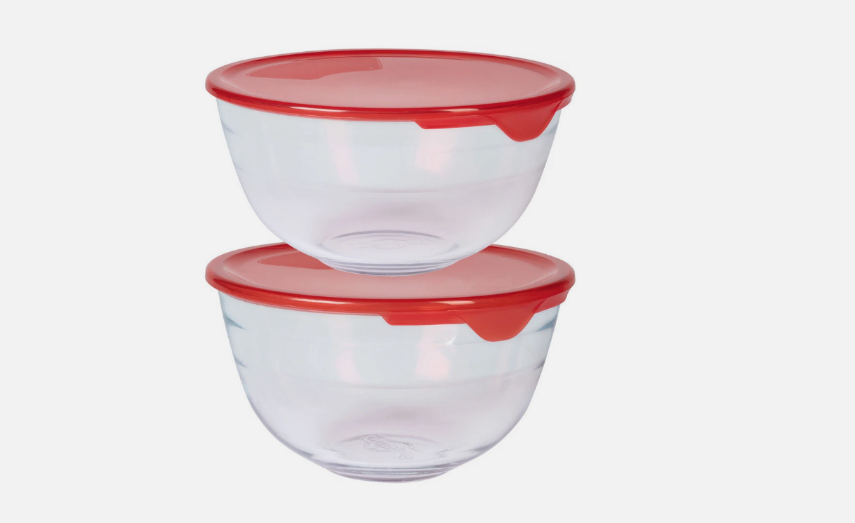 Pyrex Saklama ve Karıştırma Kabı 2'li Set (Pyrex Daily)