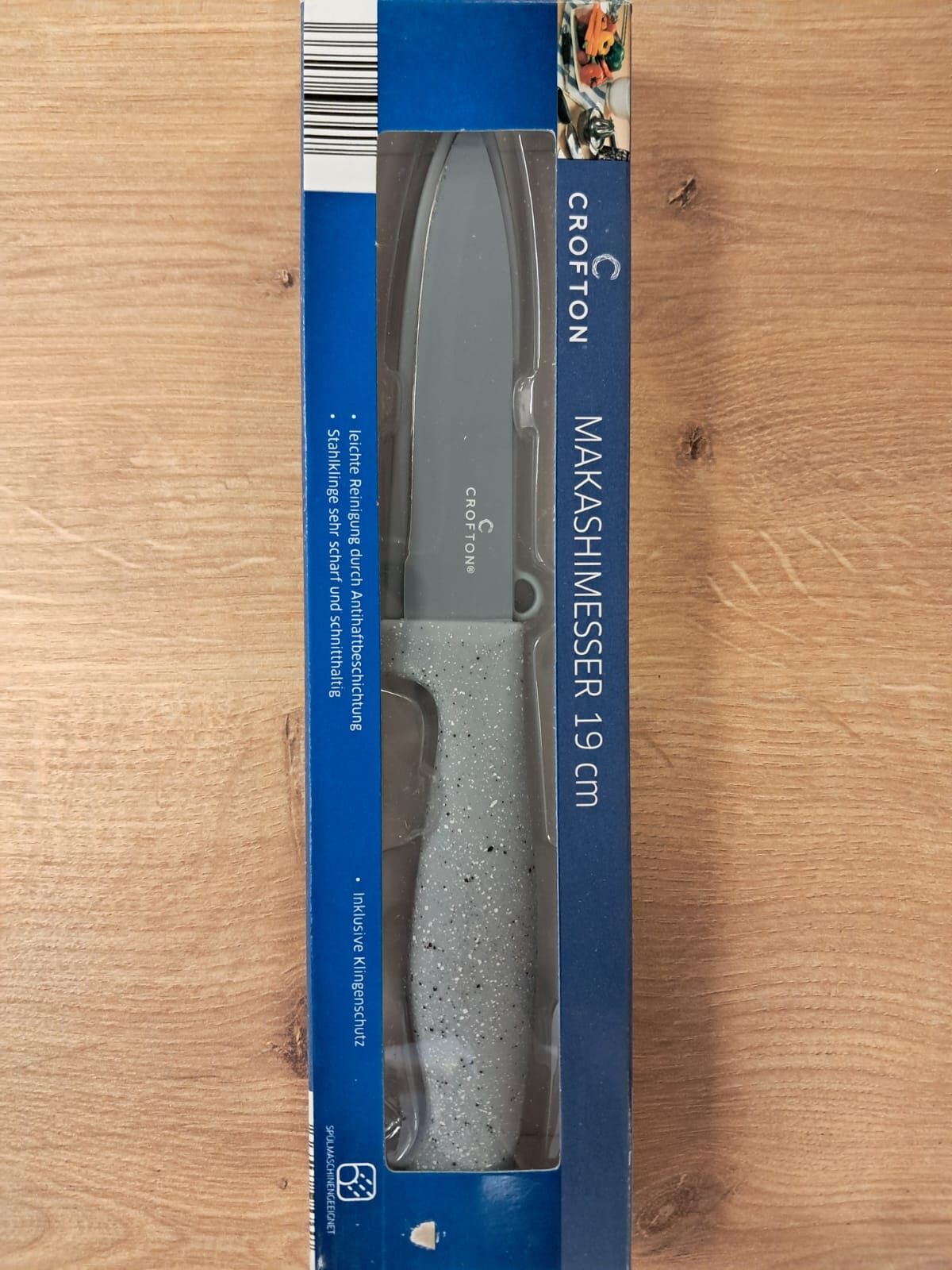 Crofton Bıçak Gri Renk 19 Cm. (Makashımesser)