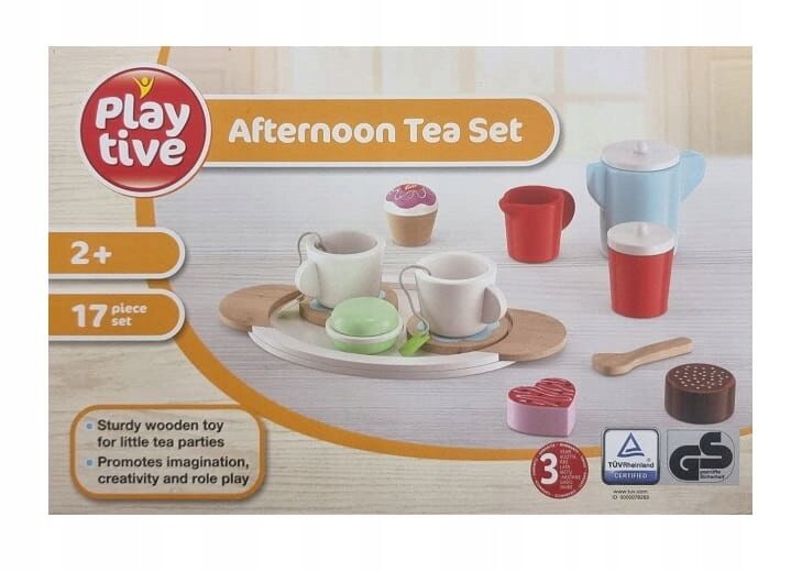 Play Tive Junior Ahşap Çay Seti (Afternoon Tea Set)