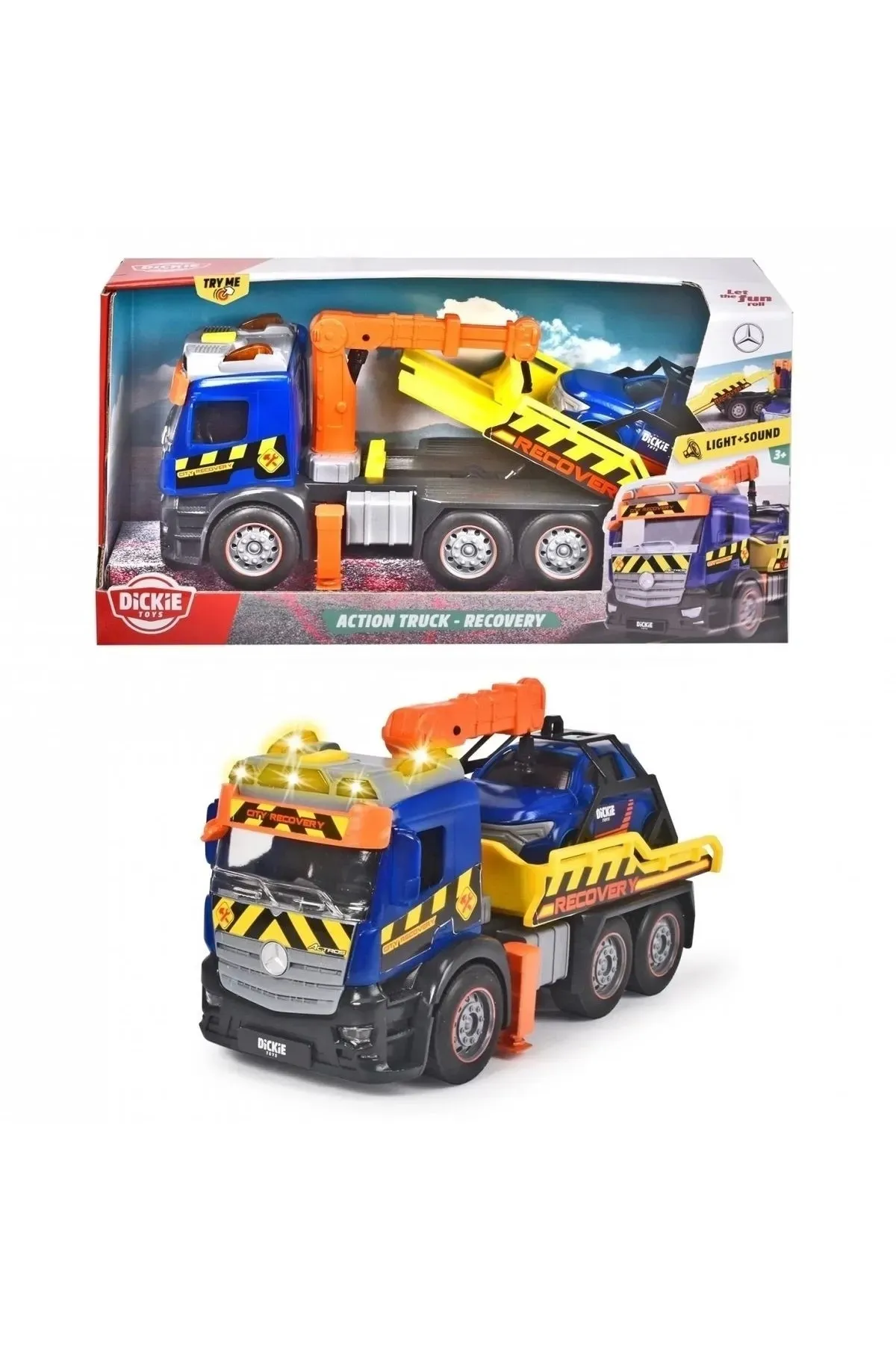 Dickie Toys Işıklı Kamyon Çekici Aracı (Action Truck-Recovery)