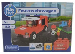 Play Tive Clippys İtfaiye Arabası Blok Seti (Fire Engin)