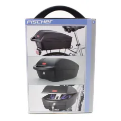 Fischer Siyah Bisiklet Çantası Taşıma Kutusu (Bicycle Luggage Box)