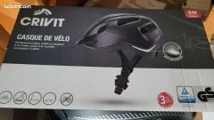 Crivit Arka Lambalı Bisiklet Kaskı - Siyah (Bike Helmet)