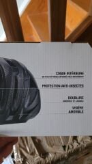Crivit Arka Lambalı Bisiklet Kaskı - Siyah (Bike Helmet)
