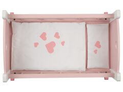 Play Tive Ahşap Oyuncak Bebek Beşiği (Wooden Rocking Doll Cradle)