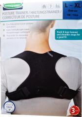Sensiplast Ortopedik Dik Duruş Korsesi Kamburluk Önleyici Korse Sırt Korsesi Klavikula Desteği L-XL (Posture Trainer)