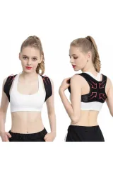 Sensiplast Ortopedik Dik Duruş Korsesi Kamburluk Önleyici Korse Sırt Korsesi Klavikula Desteği L-XL (Posture Trainer)
