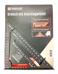 Parkside Üçgen Cetvel (Dreieck mit Anschlagwinkel)