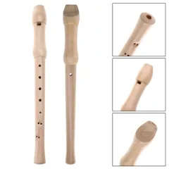 Çocuk Soprano Alman Stili 8 Delikli Ahşap Descant