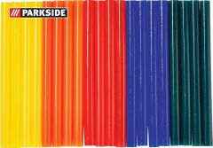 Parkside Renkli Ince 10'lu Mum Silikon Çubuk - 5 Renk(Hot Glue Sticks)