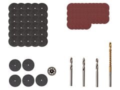 Parkside Düz Taşlama Makineleri İçin Kesme Ve Kaba İşleme Seti-78 Parça (Multipurpose Bit Set)