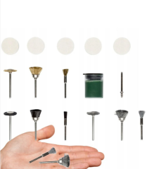 Parkside Mini Zımpara Aksesuarları Fırçalar Keçeler (Brush And Polishing Disc Set)