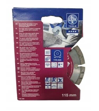 Lux Tools Turbo Elmas Disk 115 mm