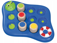 Play Tive Sesli Ahşap Kurbağa Motor Oyunu 1 yaş+ (Frog Musical Toy)