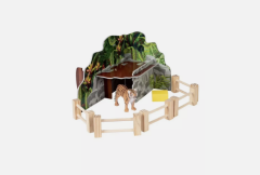 Playtive Kaplan Muhafaza Oyun Seti (Animal Enclosure Play Set)