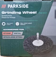 Parkside Yüksek Hızlı Taşlama Kolay Sökülebilir Matkap Boya Pas Sıyırıcı (Grinding Wheel)