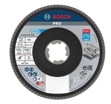 Bosch PROX571 K60 Flap Disk Zımpara 125 mm