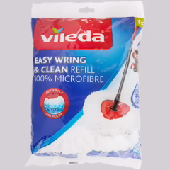 Vileda Kolay Sıkılabilen ve Temizlenen Mikrofiber Paspas Başlığı (Vileda Easy Wrıng & Clean)