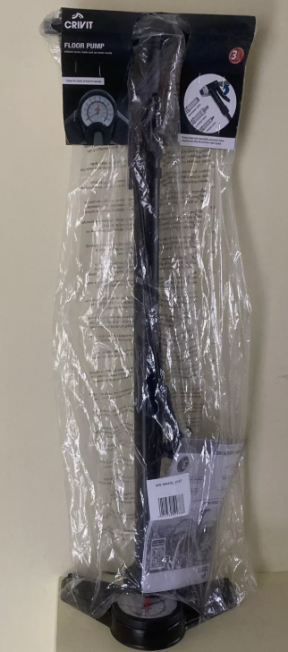 Crivit Basınç Göstergeli Zemin Pompası (Floor Pump)