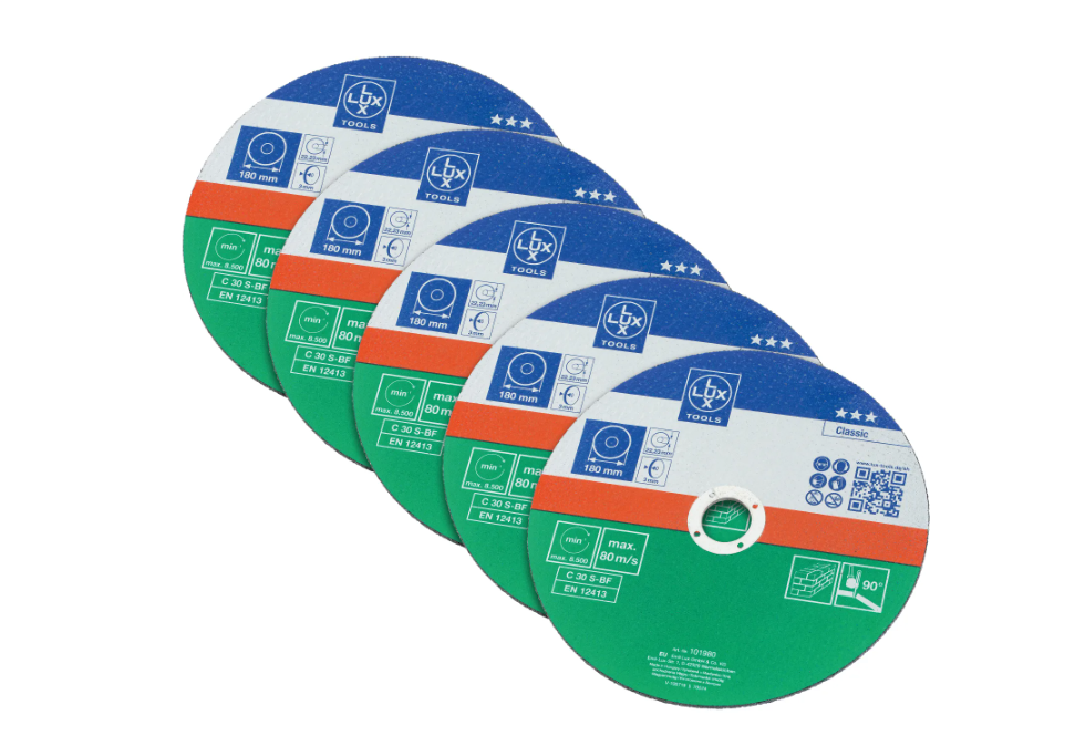 Lux Tools Taş Kesme Diski 180 mm. 5'li