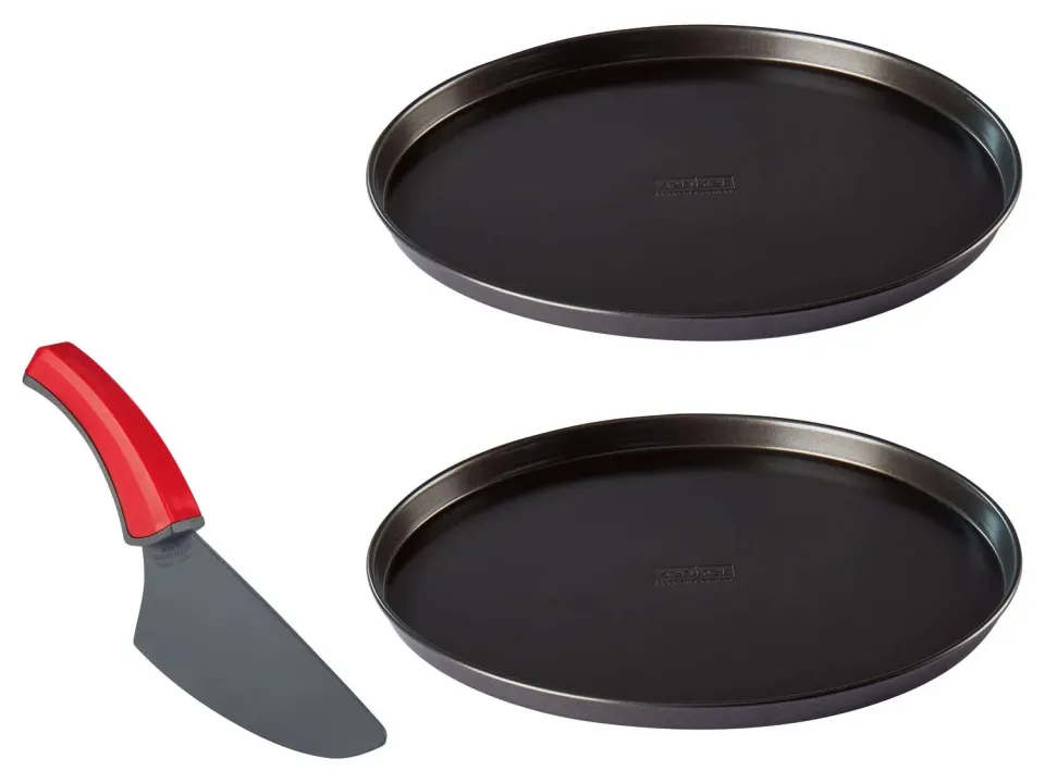 Zenker Pizza Seti Fırın Tepsisi Pizza Kesici