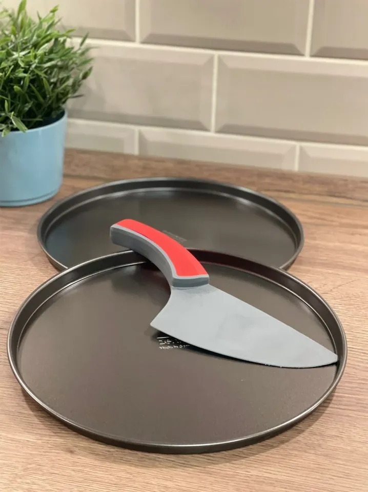 Zenker Pizza Seti Fırın Tepsisi Pizza Kesici