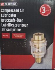 Parkside Basınçlı Hava Yağlayıcı Yağ Yağlayıcı 6.3Bar Basınçlı Hava Sisi Yağı 1/4 Inç (Compressed Air)