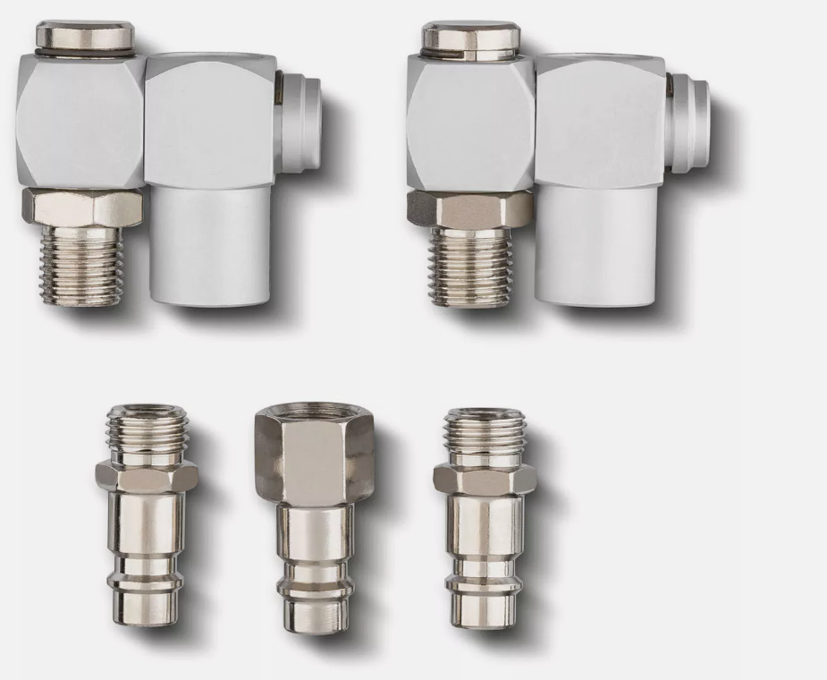 Parkside Pnömatik Dağıtıcı 5 Bağlantı Parçası Seti (Compressed Air Connector Set)