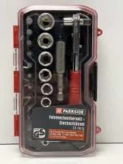 Parkside Lokma Anahtarı set 23 Parça (Feinmechanikersatz-Steckschlüssel)