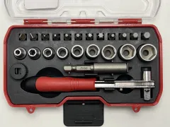 Parkside Lokma Anahtarı set 23 Parça (Feinmechanikersatz-Steckschlüssel)