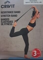 Crivit Elastik Fitness Direnç Bandı (Resistance Band)