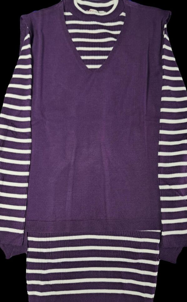 Ars Woman Fashion Kadın Süveterli Triko