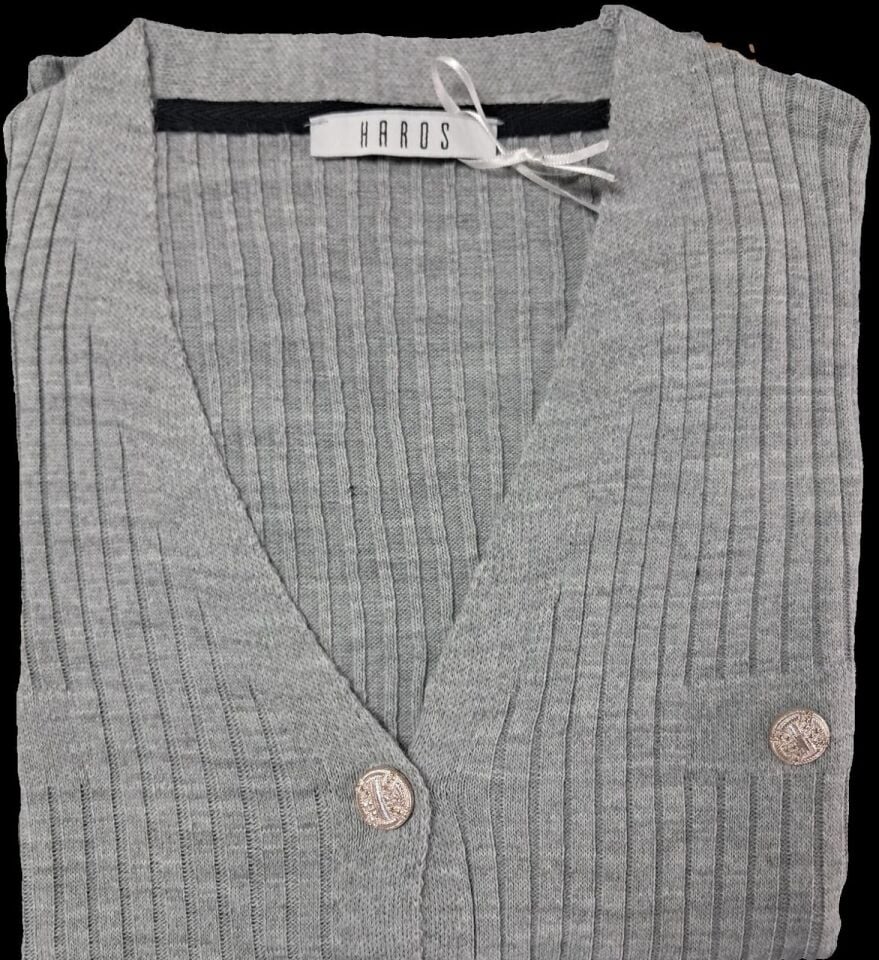 Haros Kadın Düğme Detaylı Hırka