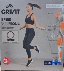 Crivit Sporcu Hızlı Atlama İpi 300 Cm. (Speed Springseil)