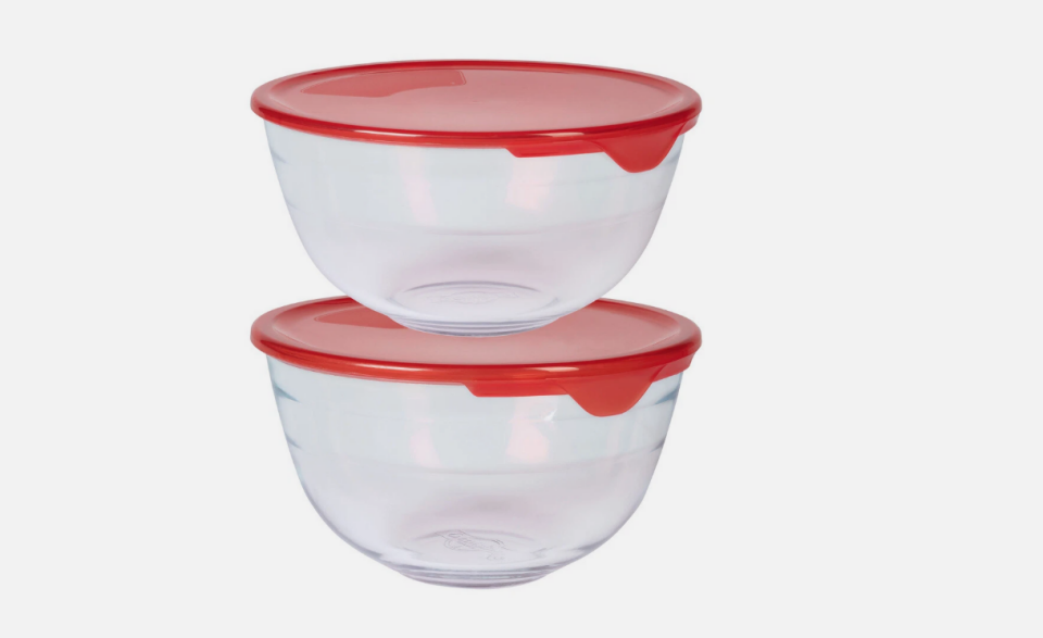 Pyrex Saklama ve Karıştırma Kabı 2'li Set (Pyrex Daily)