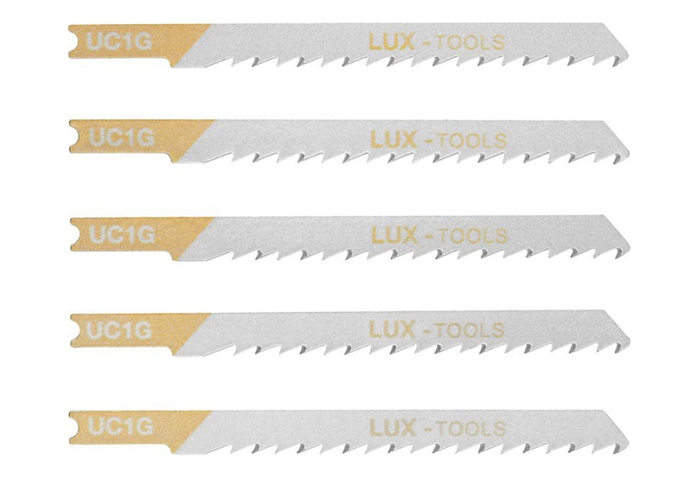 Lux Tools U Kelepçesi Dekupaj Testeresi Bıçağı 75mm. Diş Aralığı 4mm.