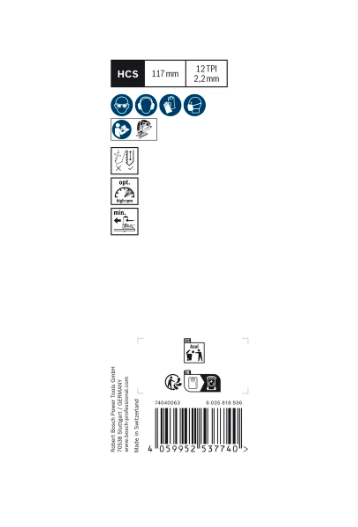 Bosch T308B Dekupaj Testere Bıçağı 3x