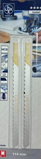 Lux Tools Ahşap Dekupaj Testeresi Bıçakları U-Saplı 114mm.