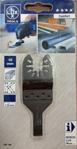 Lux Tools Ahşap İçin Karbür Salınımlı Kesme Bıçağı 10mm.