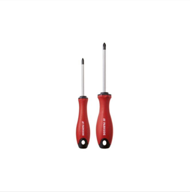 Parkside Yıldız Tornavida 2 Parça Set (Crosshead Screwdriver)