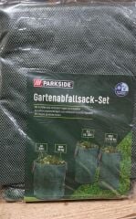 Parkside Yaprak Taşıma Çanta Seti  - 3'lü Set (Gardenabfallsack Set)