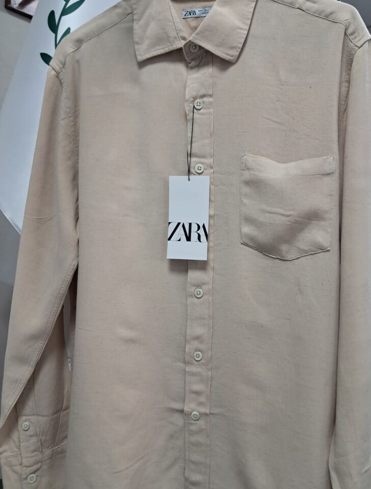 Zara Erkek Pamuk Gömlek
