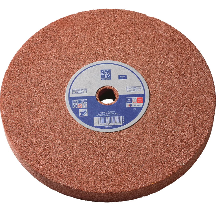 Lux Tools P60Metal Tezgah Bileme Diski Çap200mm.Delik16mm.