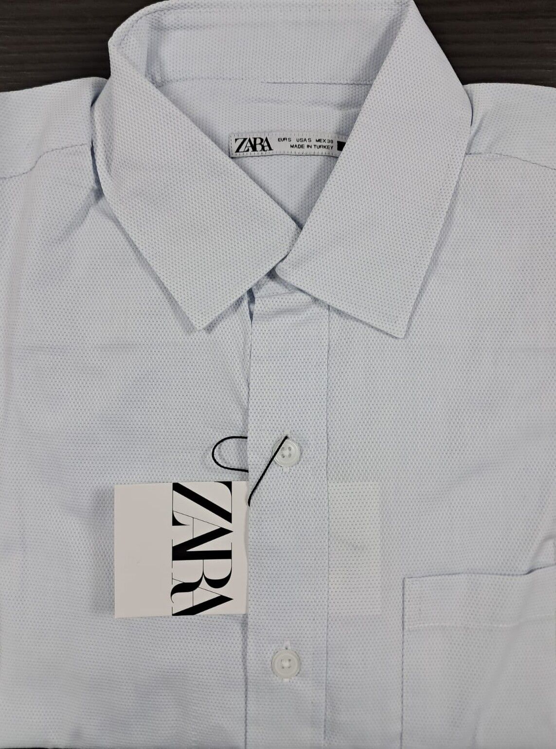 Zara Erkek Dokulu Gömlek