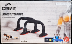 Crivit Şınav Barı Siyah (Liegestützgriffe)