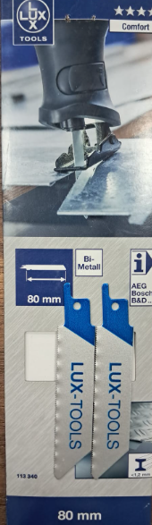 Lux Tools Testere Bıçağı Bi-Metall 100mm. 2 Parça