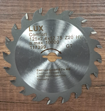 Lux Tools Testere Bıçağı 125mm.20 Diş