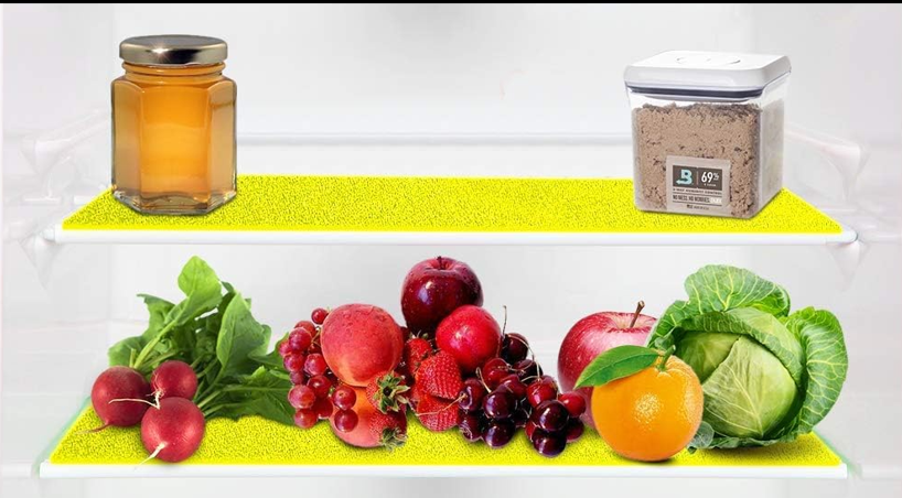 Wenko Buzdolabı Matı Sarı Renk - Meyve Sebze Nem Önleyici Küf Koruyucu (GB Keep Fresh Mat)