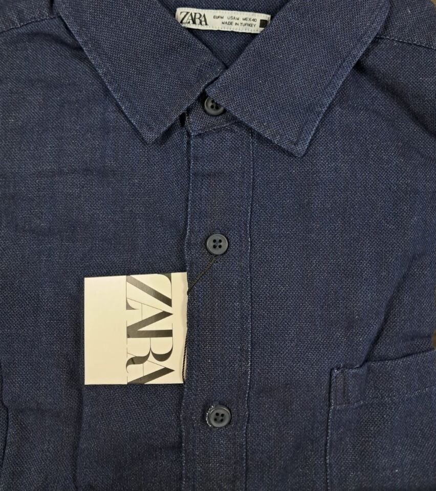 Zara Erkek Kot Gömlek
