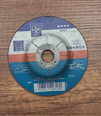 Lux Tools Dış Bükey Taş Kesme Diski 100 mm.